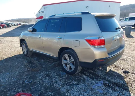 2013 Toyota Highlander Limited V6 from USA, damaged, VIN 5TDYK3EH6DS106484